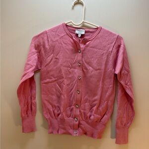 NWT Girls’ Pink Cardigan By Carolina Zapf New York